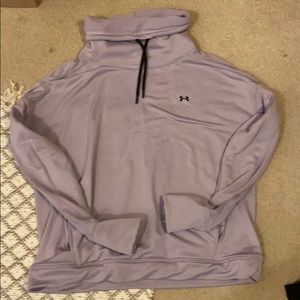 Lavender Under Armour sweatshirt